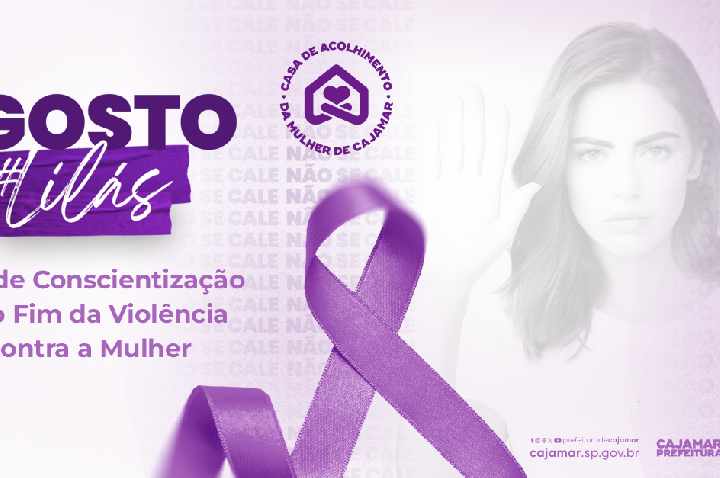 Agosto Lilás: Cajamar reforça a campanha de conscientização pelo fim da violência contra a mulher
