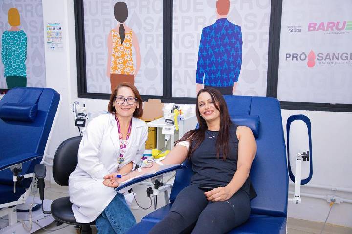 Banco de sangue de Barueri: um gesto que salva vidas