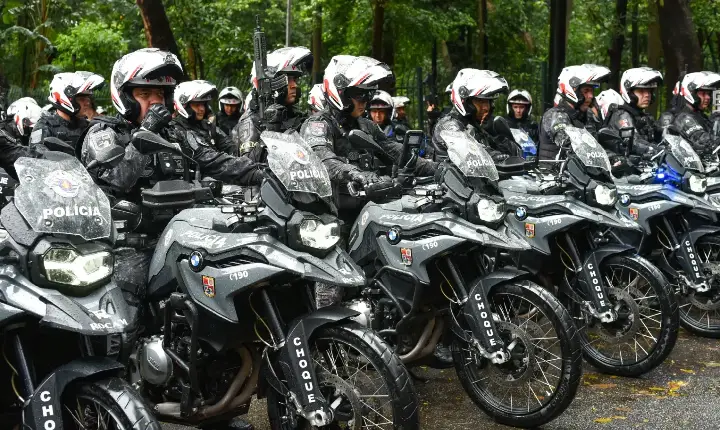 Conheça o BRAvO, novo batalhão da PM de SP que usa inteligência e motos para reforçar o policiamento