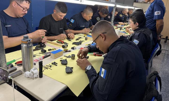 Guarda Municipal de Cajamar promove 3º Curso de Armeiro Institucional