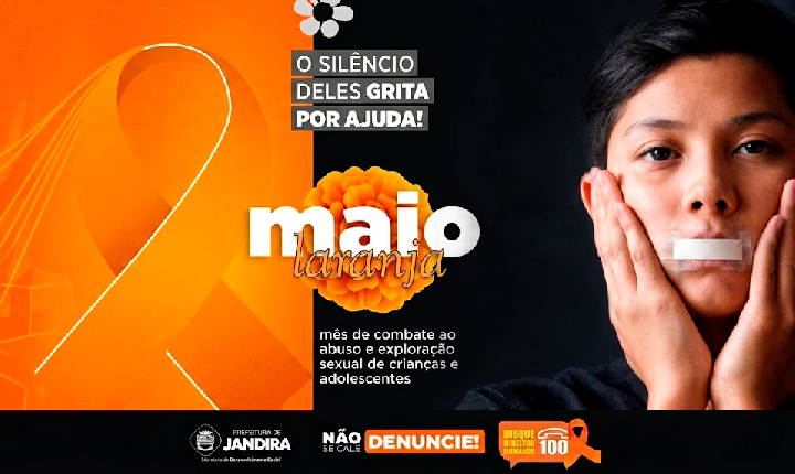 Maio Laranja: Prefeitura de Jandira reforça combate ao abuso e à exploração sexual infantil