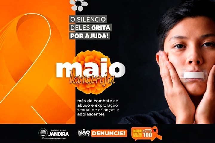 Maio Laranja: Prefeitura de Jandira reforça combate ao abuso e à exploração sexual infantil