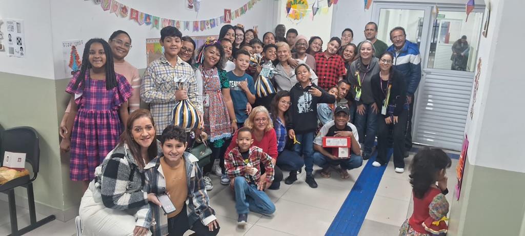 Arraiá do Programa Matraca reúne pacientes e familiares em Barueri