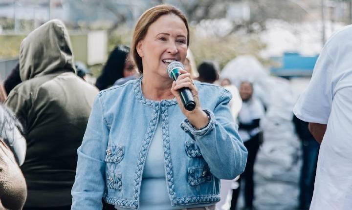 No comando da Primeira Dama de Barueri Damaris Piteri a maior campanha do Agasalho da região chegou hoje (30) com sucesso nos bairros do Jardim Tupã e Audir