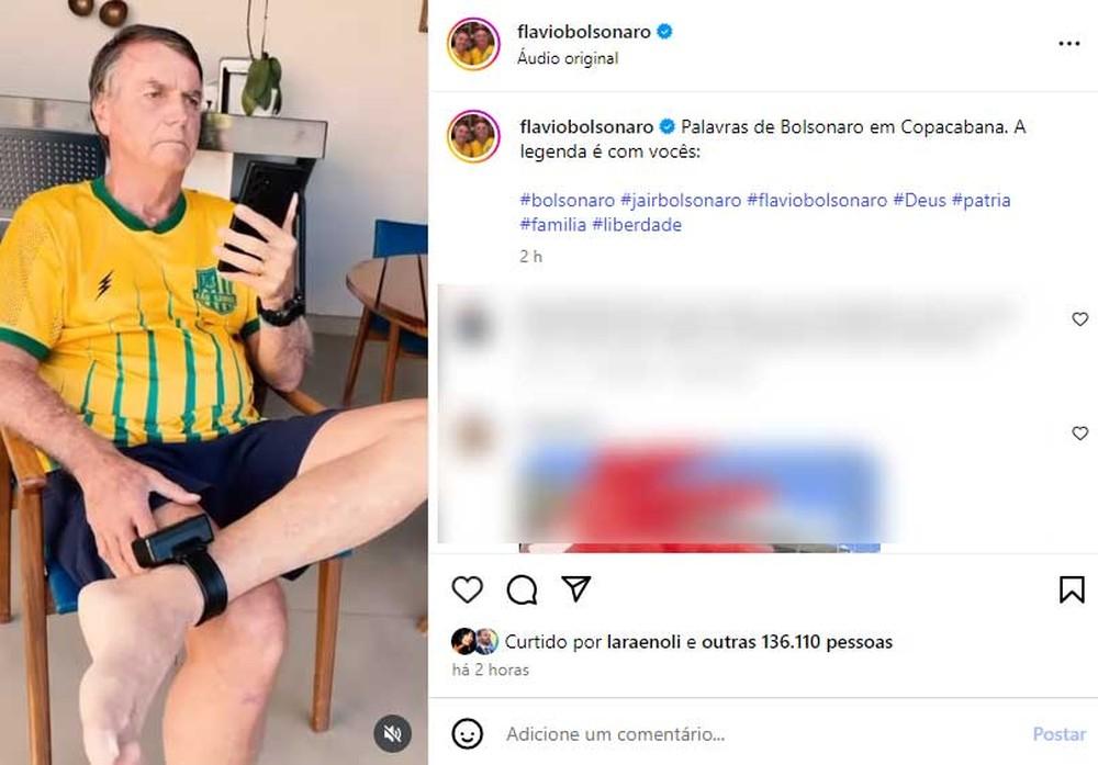 Quaest: maioria considera prisão de Bolsonaro justa e vê provocação a Moraes em vídeo durante ato