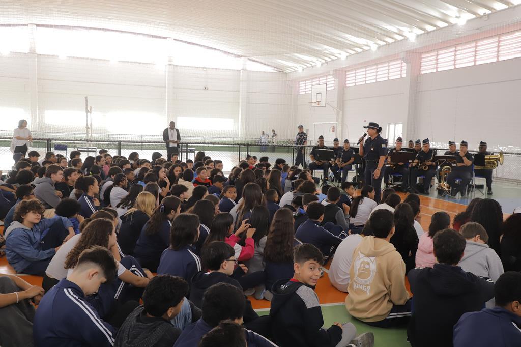 Segurança encerra Programa de Ações Preventivas com festa na escola Ivani