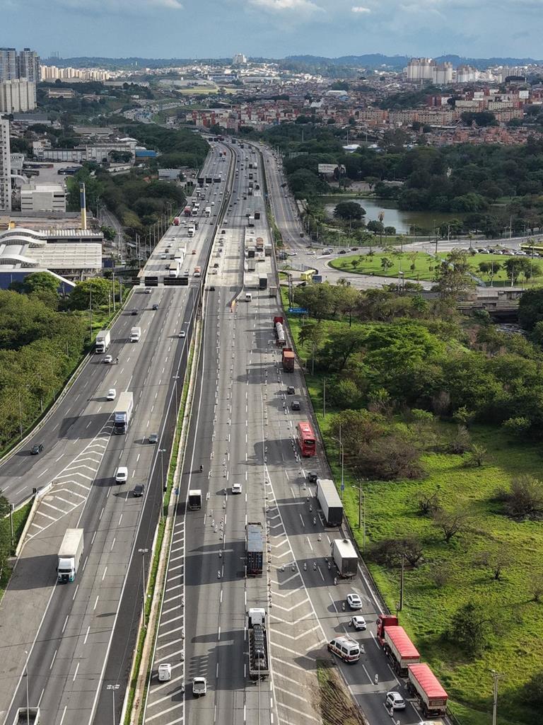 Obras no Rodoanel afetam trânsito em Barueri e região de Alphaville