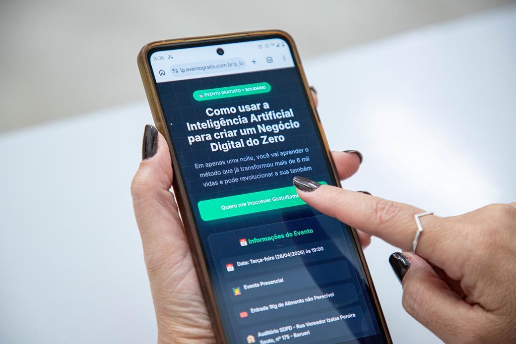 Barueri recebe palestra gratuita sobre Inteligência Artificial e negócios digitais no dia 28