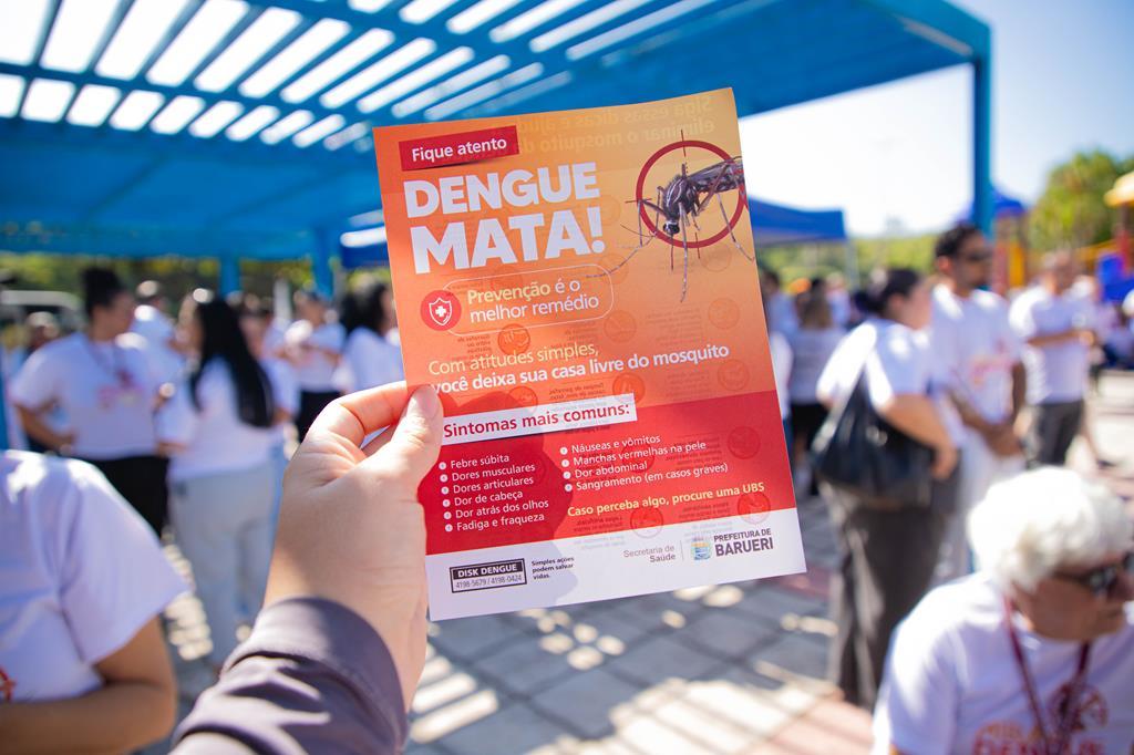 Dia D de combate à dengue mobiliza moradores do Jardim Audir