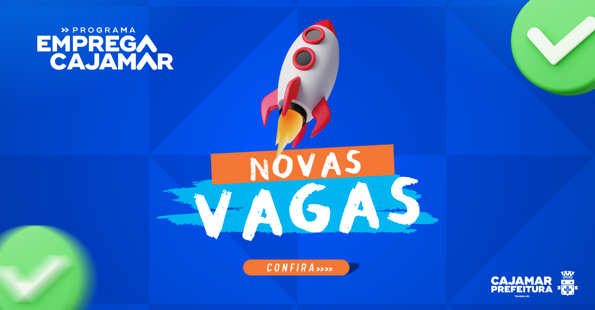 Emprega Cajamar divulga mais de 70 vagas de emprego com entrevistas nesta semana